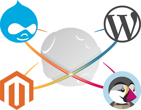 Framework e CMS: Drupal, Wordpress, Magento, Prestashop